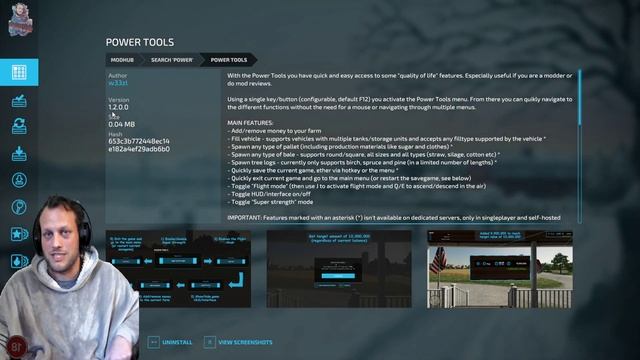 POWER TOOLS MOD NOT WORKING, FARMING SIMULATOR 22 смотреть онлайн