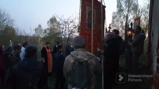 православный крестный ход в могилеве 24.04.2023 второй день утро в Вишове смотреть онлайн