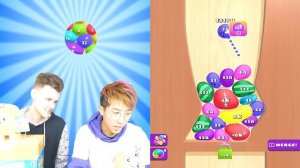 NOOB vs PRO vs HACKER In BLOB MERGE 3D! (MAX LEVEL 2048 ALL SKINS!)
