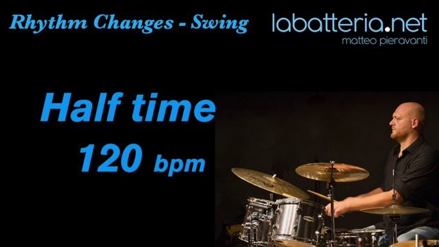 Swing - Half time/Double time swing training - Jazz Drumless backing track смотреть онлайн
