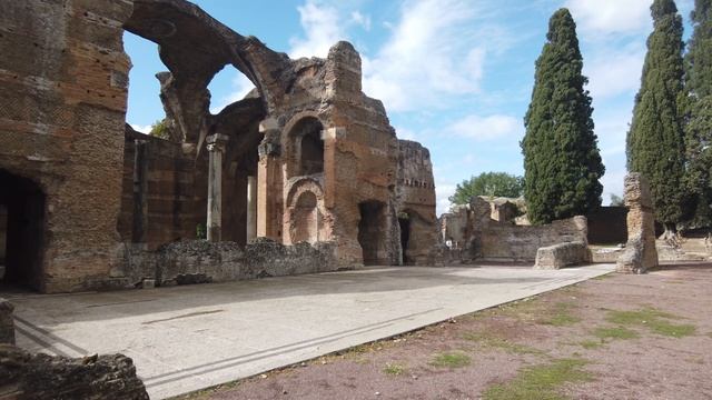 Villa Adriana, Archaeological Site, Tivoli . Italy смотреть онлайн