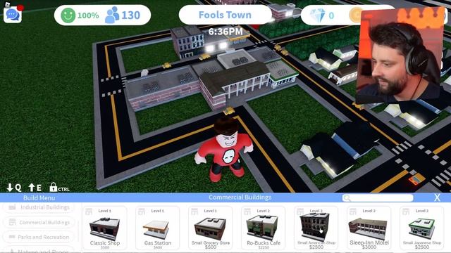 Building a NEW CITY in Roblox Mini Cities смотреть онлайн