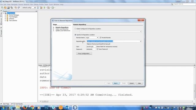 upload full project to GIT to Netbeans смотреть онлайн