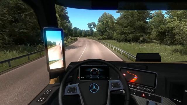 Timelapse Mercedes Actros MP5 Sofia (BG) - Craiova (RO) смотреть онлайн