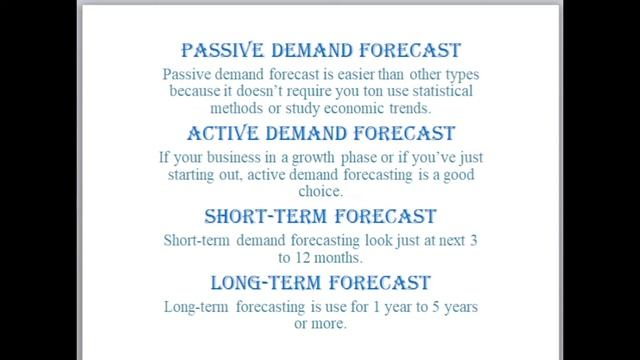 Demand forecast | Types of demand forecast| |in Hindi| смотреть онлайн