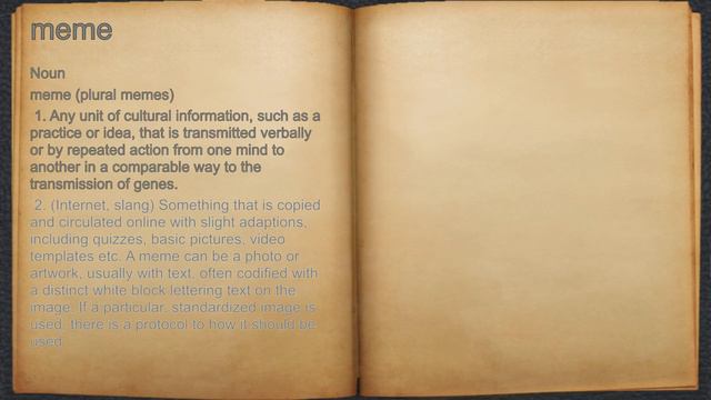 What does meme mean? смотреть онлайн