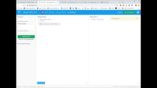 DBFiddle SQL 2 смотреть онлайн