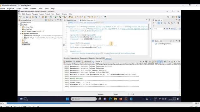 How to Configure Selenium with Maven for Java Project смотреть онлайн