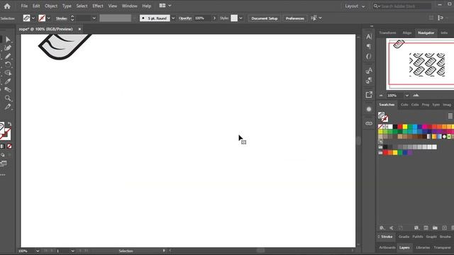 Easy way to draw rope in Adobe illustrator | Easy tutorial | Adobe Illustrator смотреть онлайн