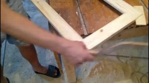 Деревянная рамка для картины под стеклом!!!!!