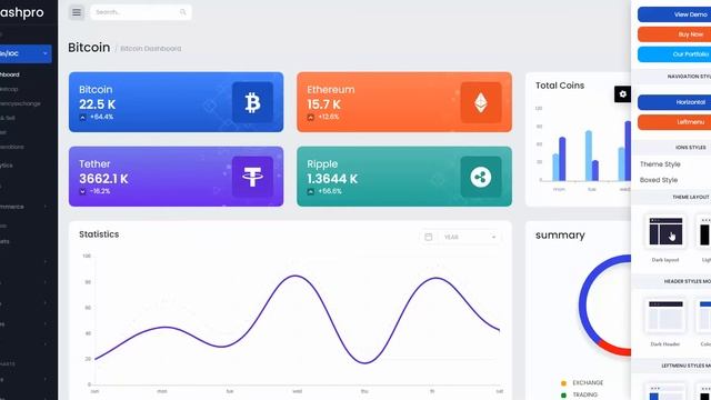 Dashpro - Bootstrap Admin Panel Template смотреть онлайн