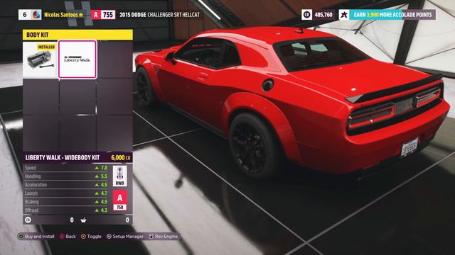 2015 DODGE CHALLENGER SRT HELLCAT 🤯 1050HP | Forza Horizon 5 ‹Nicolas Garage › смотреть онлайн
