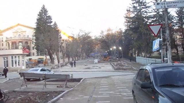 Кисловодск. Ремонт пр.Ленина. часть №3. 3.12.2021 г. смотреть онлайн