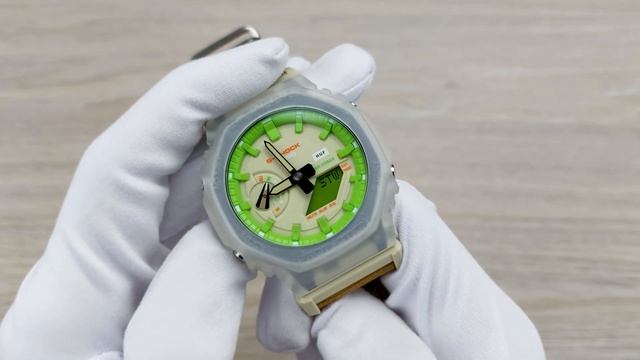 G-SHOCK x HUF / Casio GA-2100HUF-5A смотреть онлайн