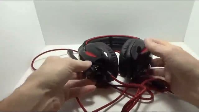 Sades SA902 7.1 USB Surround Stereo PC Gaming Headset (Red LED) смотреть онлайн