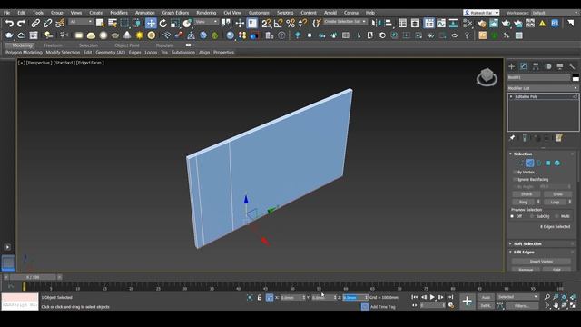 Making Door And Window Cut-out In wall in 3ds Max || Easy Method || Ring & Connect смотреть онлайн