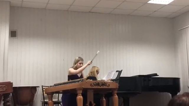 Ивонина Вероника, цимбалы, Д.Смольский "Концерт №2 для цимбал с оркестром 2 и 3 части" смотреть онлайн