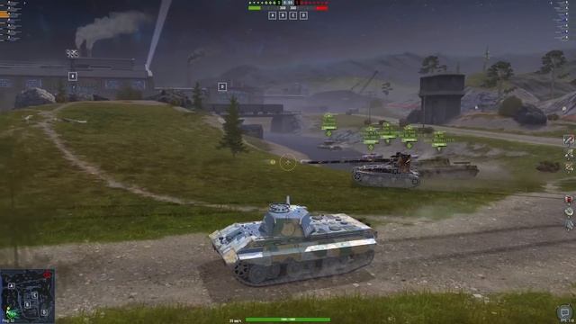НОЧНАЯ КАРТА ИЗ МОДОВ - ТАКОЙ МОГЛА БЫТЬ ПРОМЗОНА ПРИ Lesta Studio! / Wot Blitz смотреть онлайн