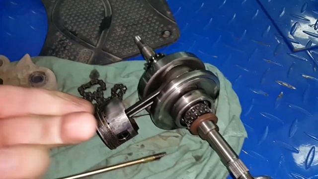 Скутер SYM ORBIT , причина выхода из строя ЦПГ !!! смотреть онлайн