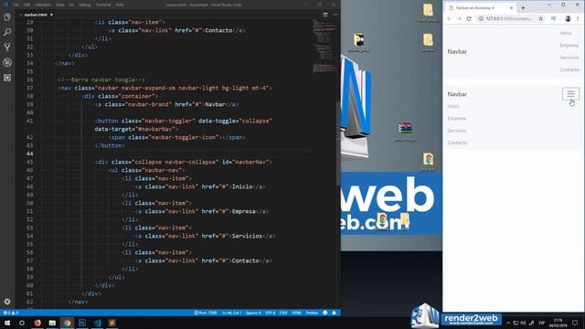 ? Responsive Navbar Usando Bootstrap 4 ??Bootstrap 4 Navbar Dropdown ¡increíble! смотреть онлайн