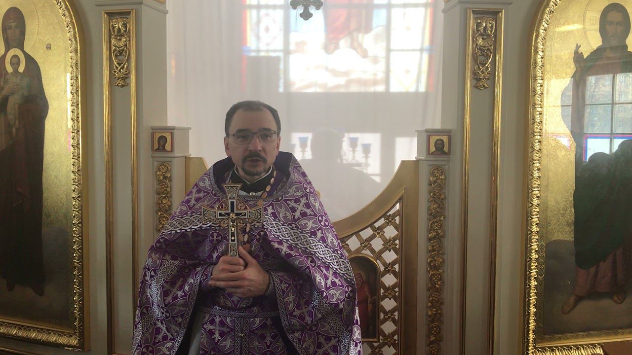 Протоиерей Владимир Кочубей. Слово в праздник Торжества Православия смотреть онлайн
