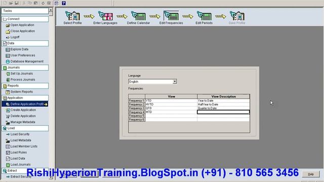ORACLE Hyperion Financial Management HYPERION,HFM Tutorial1 Profile смотреть онлайн