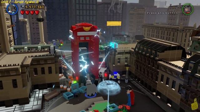 Lego Batman 3 Beyond Gotham: Lvl 7 Europe Against It FREE PLAY (All Collectibles) - (HTG) смотреть онлайн
