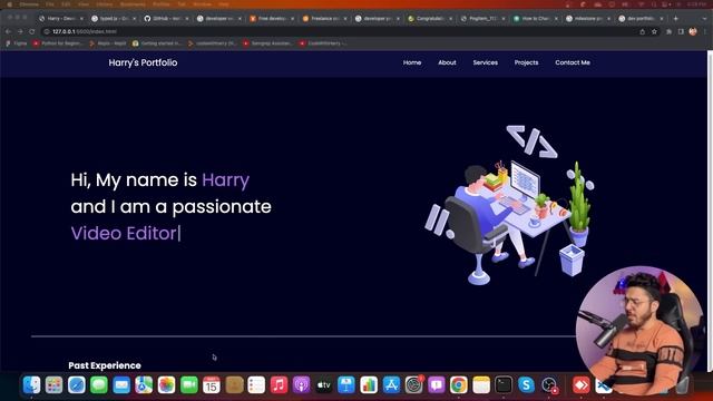 Personal Portfolio website using HTML, CSS and JavaScript (from scratch) ? смотреть онлайн
