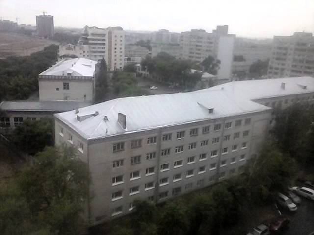 Благовещенск. Вид из дома Политехническая 1 смотреть онлайн