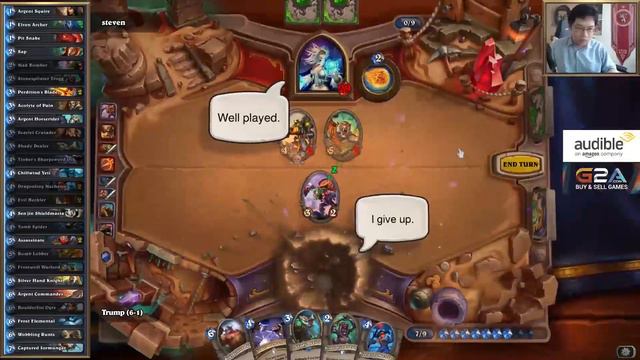 Hearthstone: Trump Cards - 317 - Cursed Daggers - Part 2 (Rogue Arena) смотреть онлайн