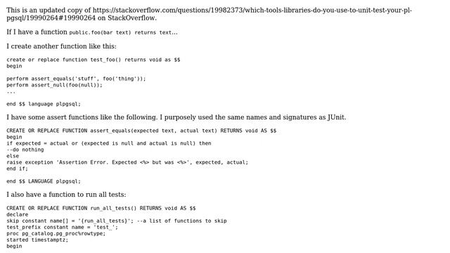Databases: How to do jUnit testing by PostgreSQL? смотреть онлайн