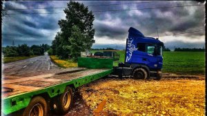 Проблемы на погрузке |Scania УТОНУЛА в грязи|