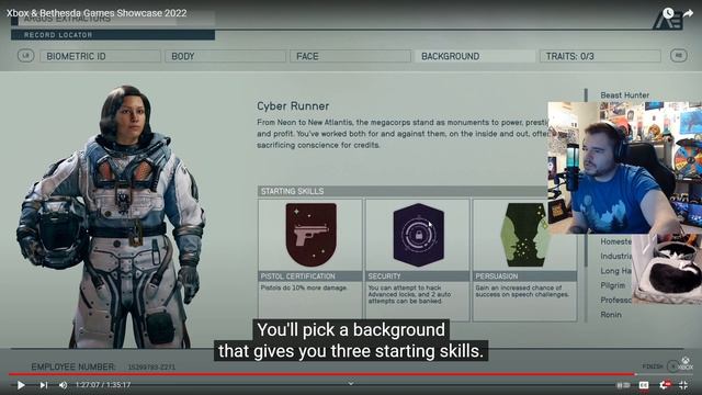New Starfield Gameplay Live Reaction :^) смотреть онлайн
