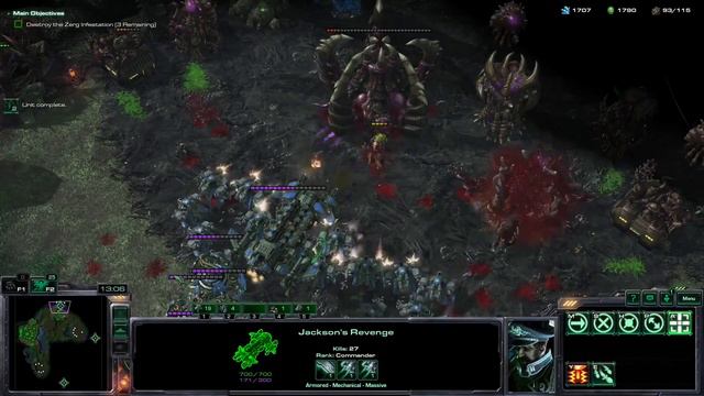 Starcraft 2 Wings of Liberty - 22B - Haven's Fall (NC) смотреть онлайн