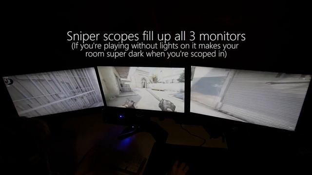 CSGO: Panorama UI on Triple Monitors смотреть онлайн