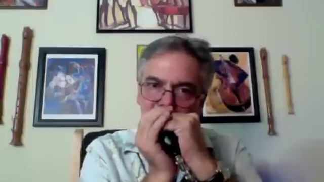 Ken Leiboff looping with a Hohner Marine Band смотреть онлайн