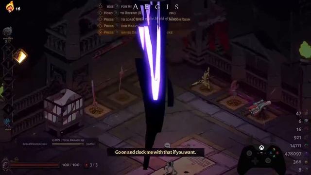 Aiming Dash-strikes on Controller | Hades Guides смотреть онлайн