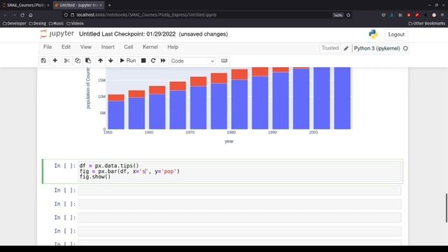 Gráficos de Barras con Plotly Express [Plotly] смотреть онлайн
