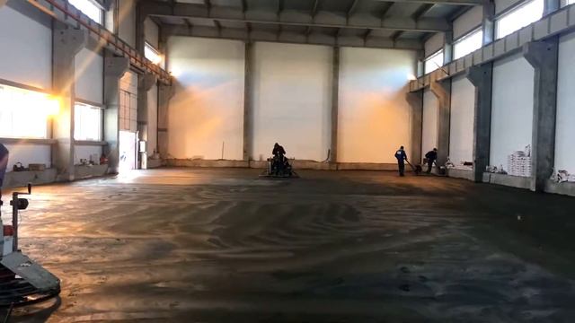 Заливка бетонных полов с топпингом для OOO «ЭлeктpoСтpoйCepвиc» смотреть онлайн