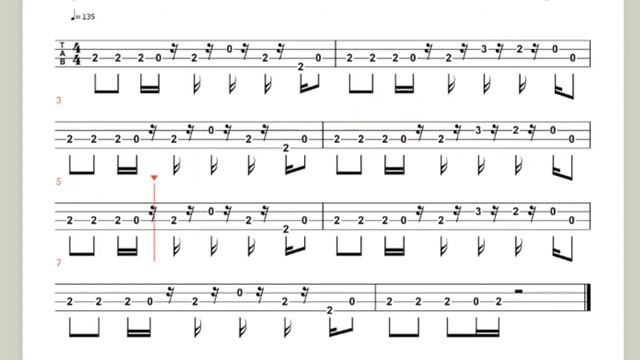 Giorno’s Theme Bass Tab смотреть онлайн