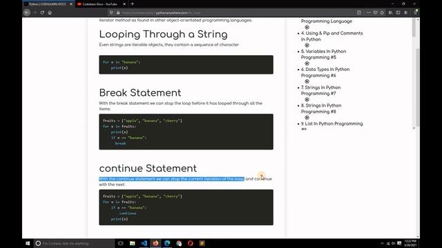Python End To End Course Tutorial | For loop In python programming #13 смотреть онлайн