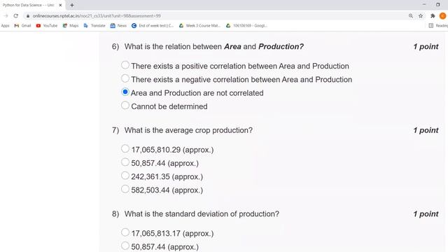 Python for Data Science | NPTEL | Non Proctored Exam Session 1 | Jan 2021 смотреть онлайн