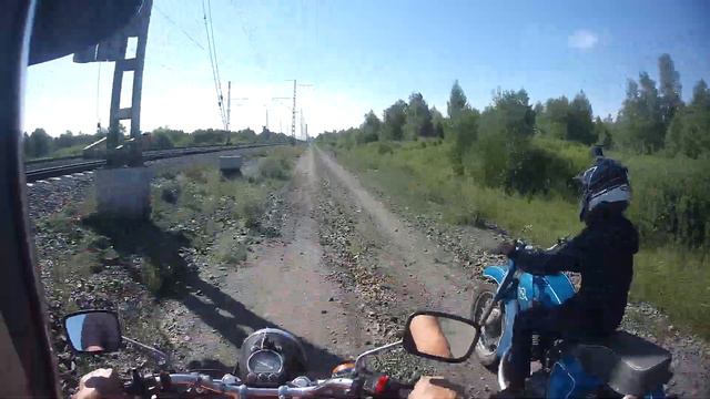 Покатухи с сыном на Иж ПС и Иж Пл.3 смотреть онлайн