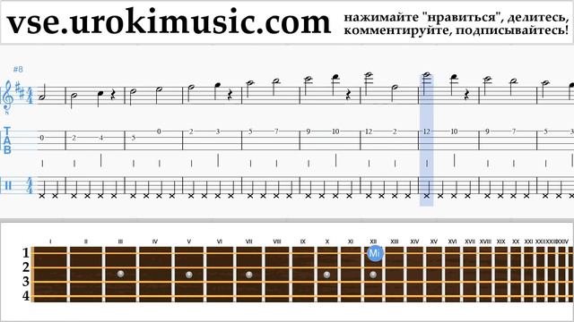 Уроки Банджо (Ирландское Тенор) Jonas Blue - Mama Ноты Самоучитель часть 1 um-i821 смотреть онлайн