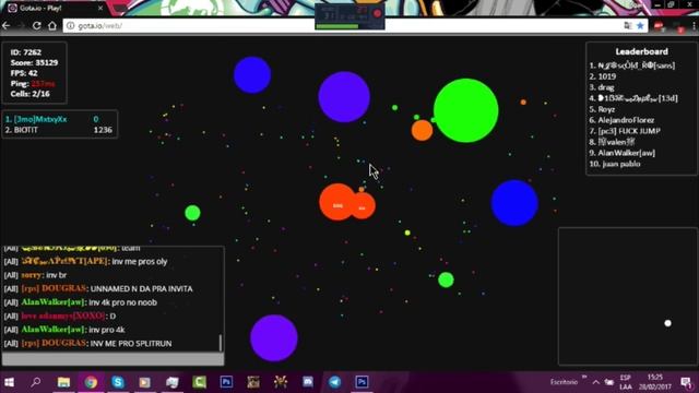 Gota.io | Epic Destroyer Team | Win/Fail #2 | Agar Biotit смотреть онлайн