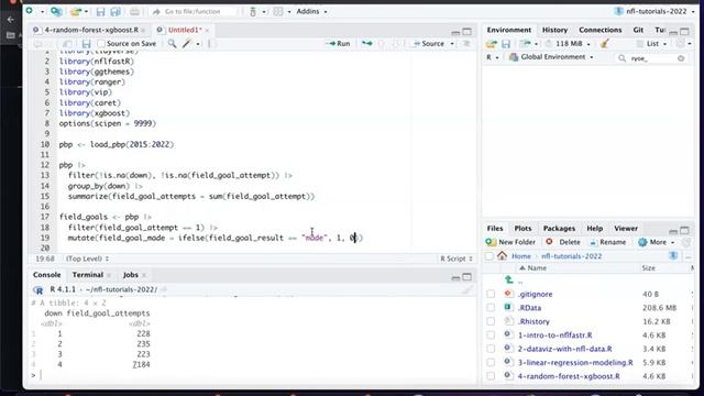 M-FANS: Making a Random Forest and XGBoost Model with NFL Data смотреть онлайн