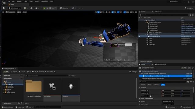 Virtual Production Project Tutorial from scratch with Unreal Engine and RETracker Bliss! смотреть онлайн