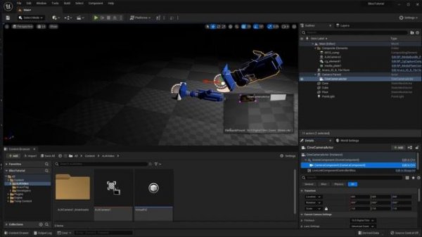 Virtual Production Project Tutorial from scratch with Unreal Engine and RETracker Bliss!
