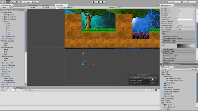 Creating 2D Games in Unity 4.5 #25 - Pathed Projectile Effects смотреть онлайн
