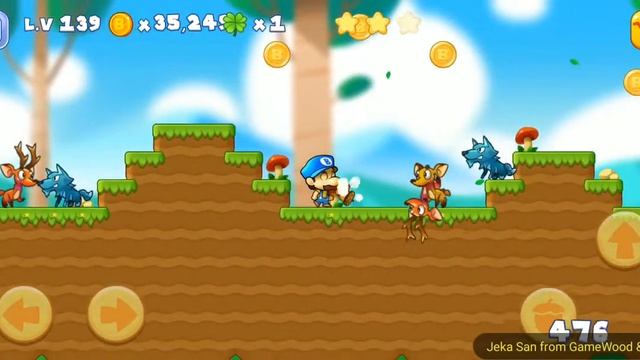 Level 139. Прохождение игры Super Bobby's World — Free Run Game на Android смотреть онлайн